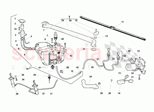 Part Diagram for Lamborghini 418955425C