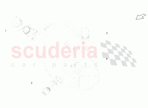 Part Diagram for Lamborghini 401955476A