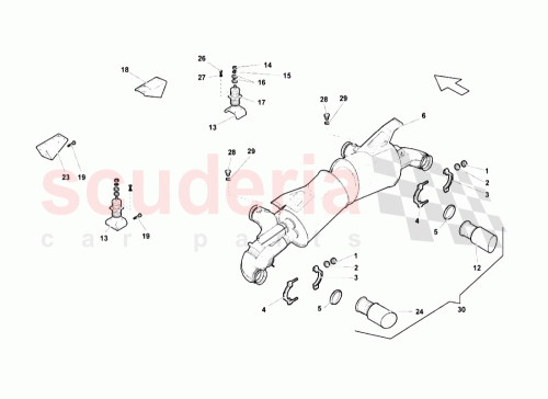 Part Diagram for Lamborghini N01152318