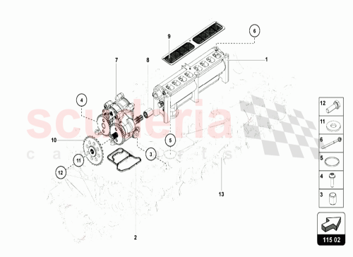 Part Diagram for Lamborghini N10679401