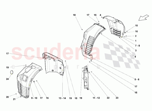Part Diagram for Lamborghini 400810239B
