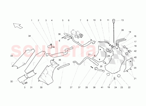 Part Diagram for Lamborghini 400117098A