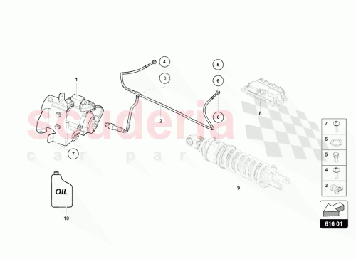 Part Diagram for Lamborghini 470616023
