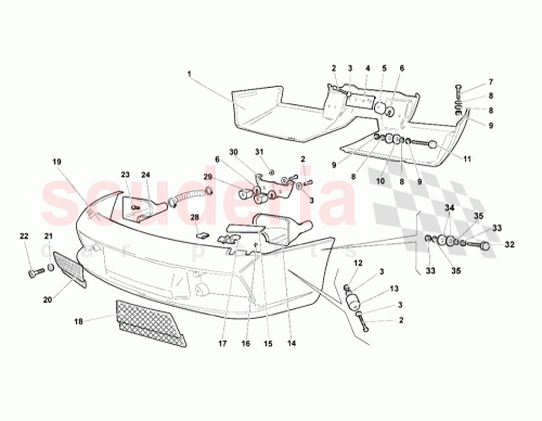 Part Diagram for Lamborghini N0152785