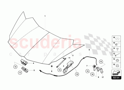 Part Diagram for Lamborghini 470823531
