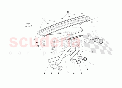 Part Diagram for Lamborghini 410819318A