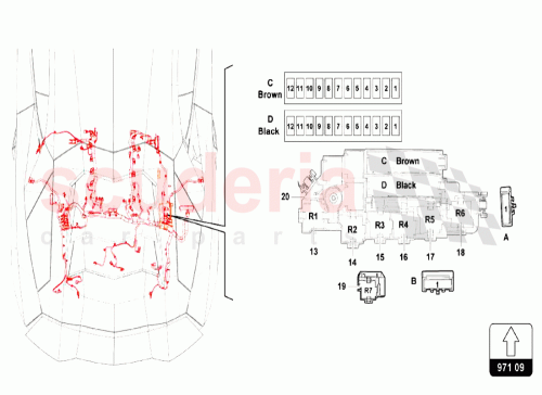 Part Diagram for Lamborghini 431951253G