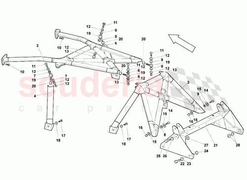 Part Diagram for Lamborghini 417801931A