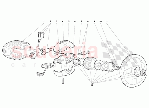 Part Diagram for Lamborghini 004337592