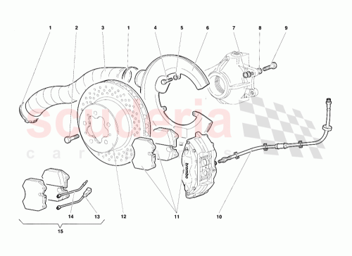 Part Diagram for Lamborghini 003137075