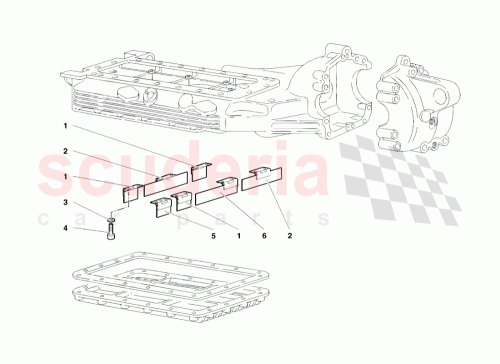 Part Diagram for Lamborghini 001833281