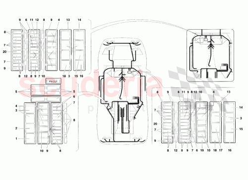 Part Diagram for Lamborghini 005937770