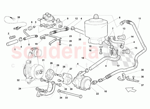 Part Diagram for Lamborghini N01021224