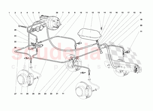 Part Diagram for Lamborghini 004236495