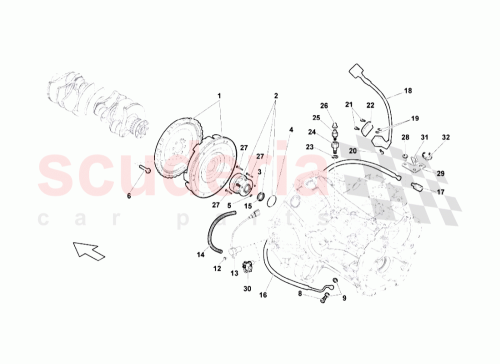 Part Diagram for Lamborghini N138121