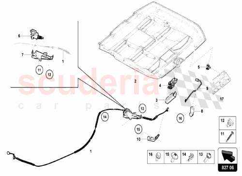 Part Diagram for Lamborghini 1K0953236D