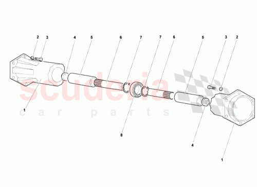 Part Diagram for Lamborghini 410521221