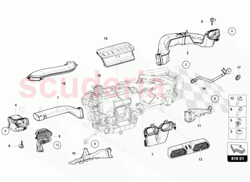 Part Diagram for Lamborghini N90986802