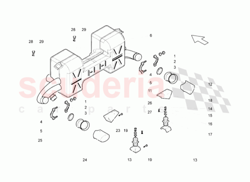 Part Diagram for Lamborghini 400253698
