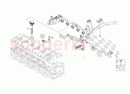 Part Diagram for Lamborghini 470971072