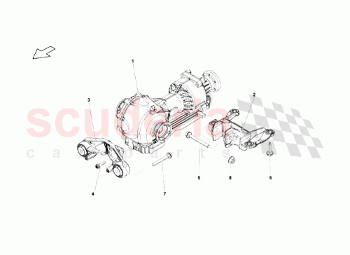 Part Diagram for Lamborghini N91095501