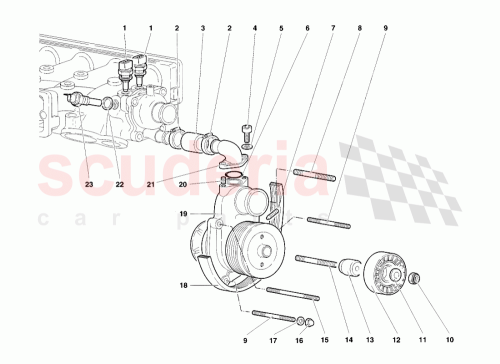 Part Diagram for Lamborghini 0017001862