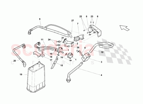 Part Diagram for Lamborghini N90440706