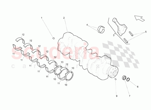 Part Diagram for Lamborghini 078105425F