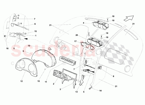 Part Diagram for Lamborghini 400920900N