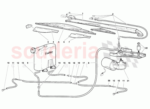 Part Diagram for Lamborghini 009420200