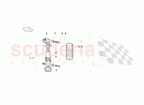 Part Diagram for Lamborghini 410412031C