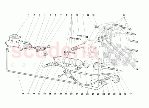 Part Diagram for Lamborghini 002134687