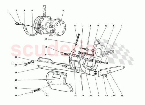 Part Diagram for Lamborghini 006136454