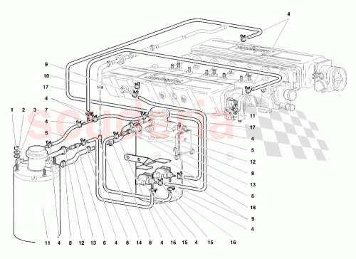 Part Diagram for Lamborghini 0062001378