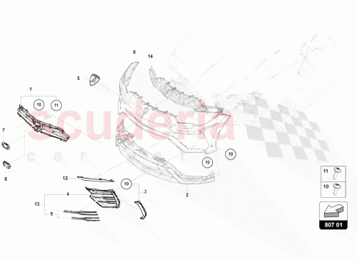 Part Diagram for Lamborghini 4ML853631CY9B