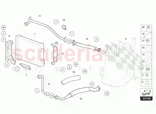 Part Diagram for Lamborghini 470971850C