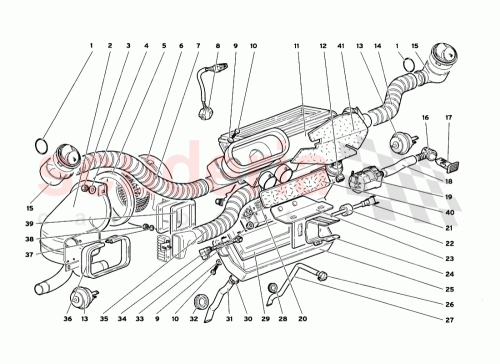 Part Diagram for Lamborghini 004537176