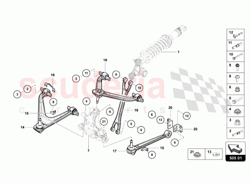 Part Diagram for Lamborghini WHT004856