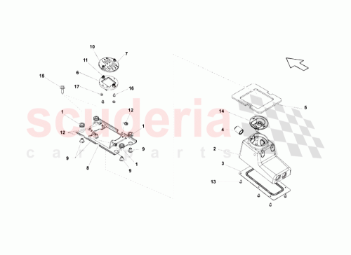 Part Diagram for Lamborghini 400713109