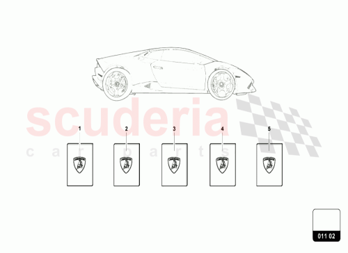 Part Diagram for Lamborghini 4T0012773SA