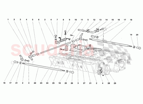 Part Diagram for Lamborghini 001323136