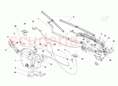 Part Diagram for Lamborghini 407863778