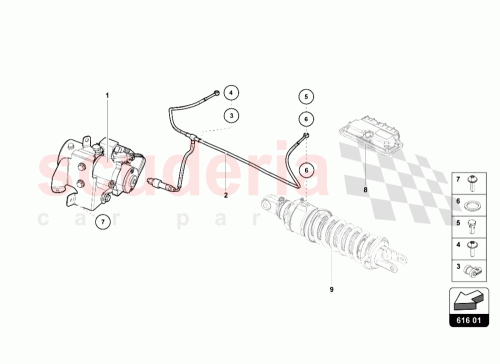 Part Diagram for Lamborghini 470616817