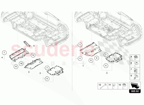Part Diagram for Lamborghini N91194602