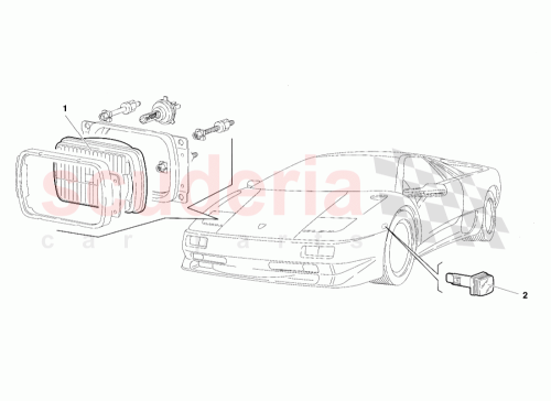 Part Diagram for Lamborghini 006335225