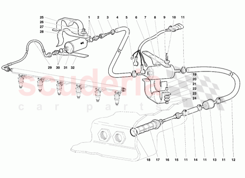 Part Diagram for Lamborghini 006229533