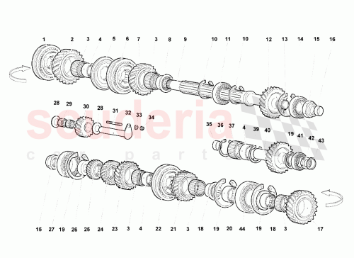 Part Diagram for Lamborghini 086301133