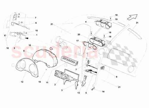 Part Diagram for Lamborghini 401941567J