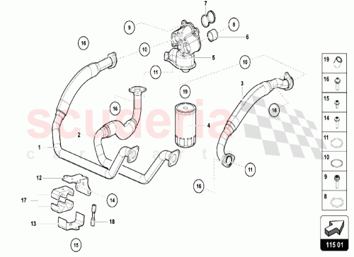 Part Diagram for Lamborghini 470115688B