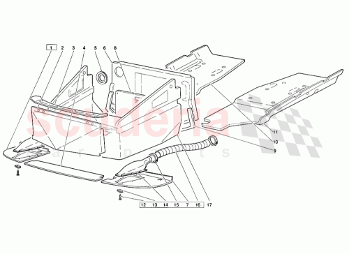 Part Diagram for Lamborghini 009453132